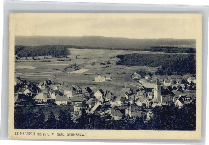 Lenzkirch Hochschwarzwald BW