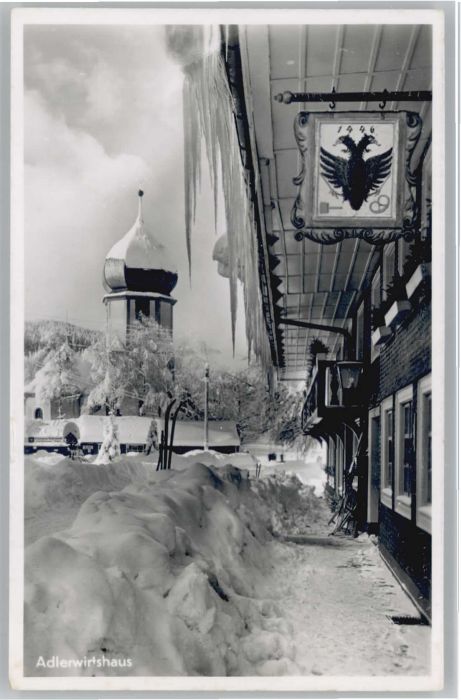 Hinterzarten Breisgau-Hochschwarzwald BW Adlerwirtshaus