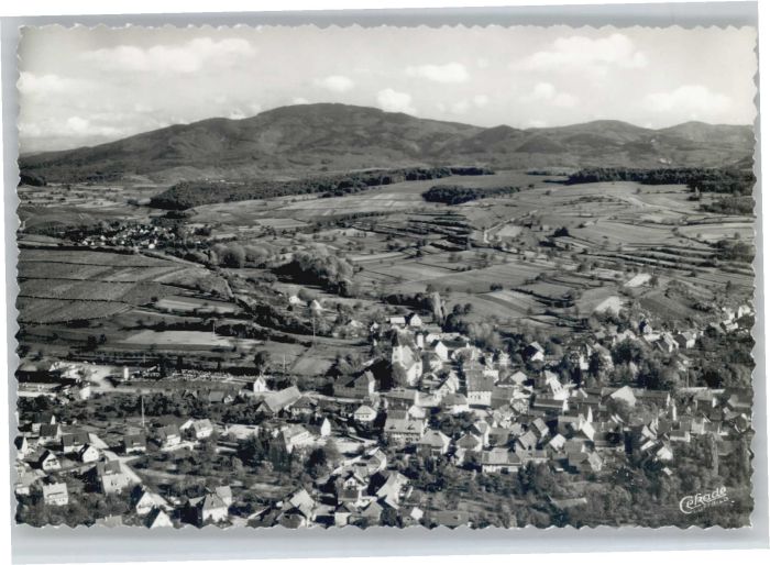 Schliengen Fliegeraufnahme