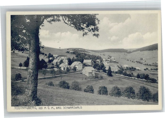 Todtnauberg Schwarzwald BW