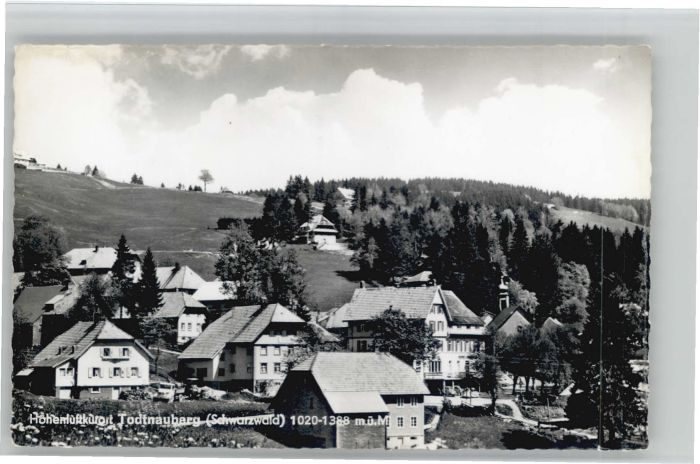 Todtnauberg Schwarzwald BW