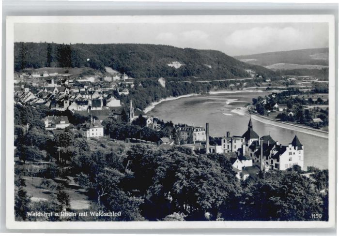 Waldshut Tiengen Rhein Waldshut-Tiengen Wald Schloss