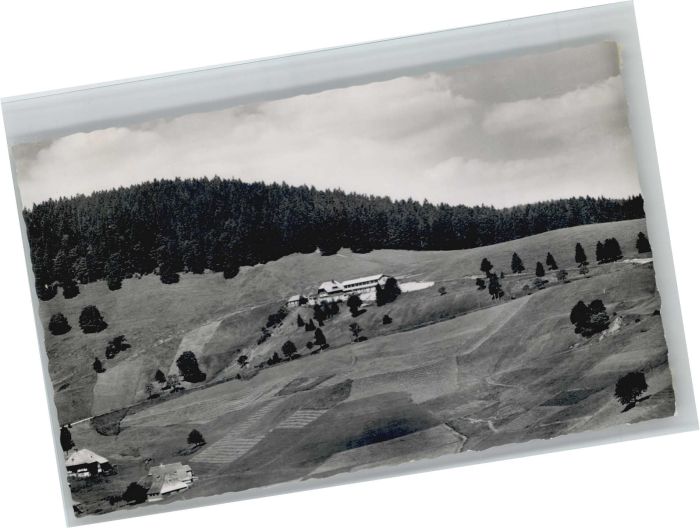 Todtnauberg Schwarzwald BW Kinderkurheim Tannenhof