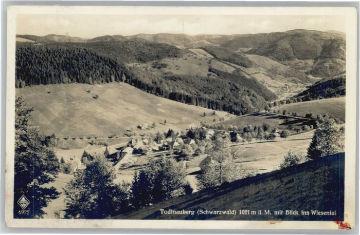 Todtnauberg Schwarzwald BW