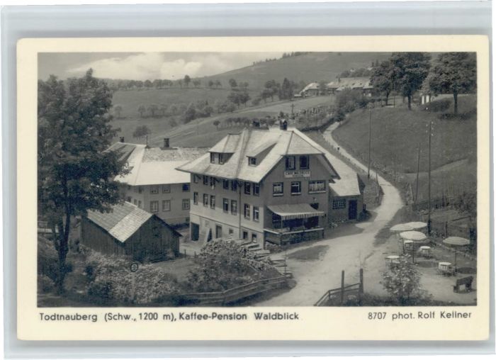 Todtnauberg Schwarzwald BW Kaffee Pension Waldblick