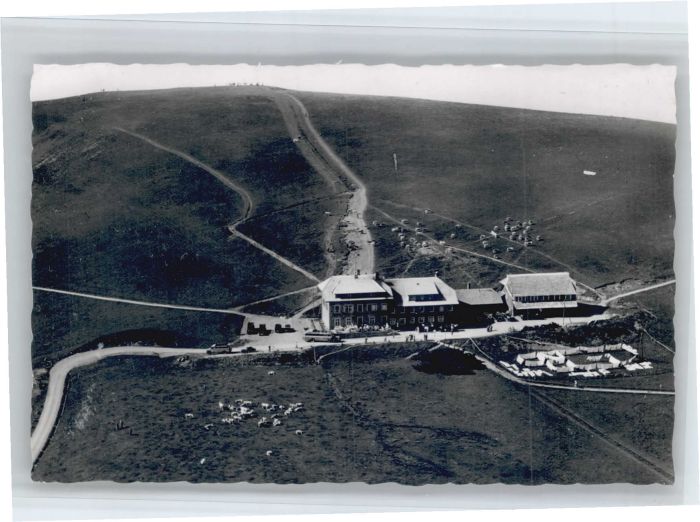 Belchen Baden Belchen Fliegeraufnahme Hotel Belchenha