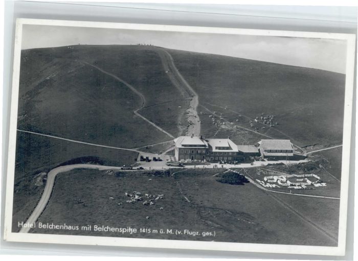 Belchen Baden Belchen Hotel Belchenhaus Fliegeraufnah