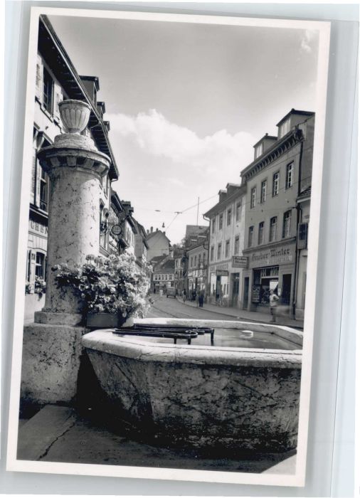 LoeRRACH Baden BW urmstrasse Hirschbrunnen