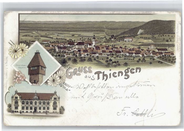 Waldshut Tiengen Rhein Waldshut-Tiengen Storchenturm Schule