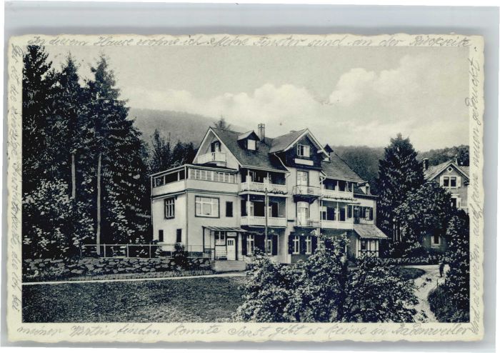 BADENWEILER BW Pension Haus Ruppert