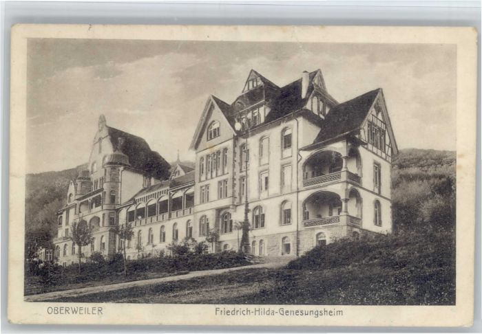 Badenweiler Oberweiler Friedrich Hilda Genesungshei
