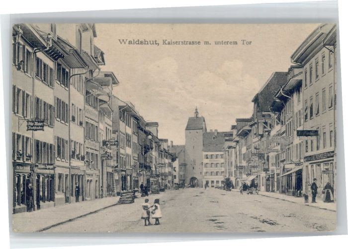Waldshut Tiengen Rhein Waldshut-Tiengen Kaiserstrasse