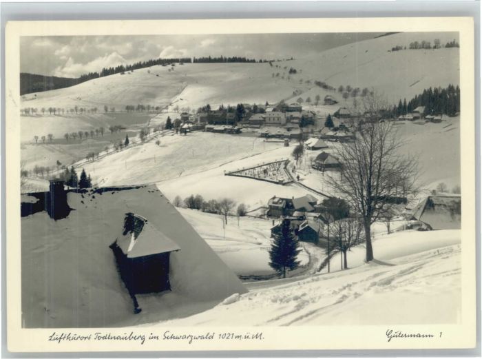 Todtnauberg Schwarzwald BW