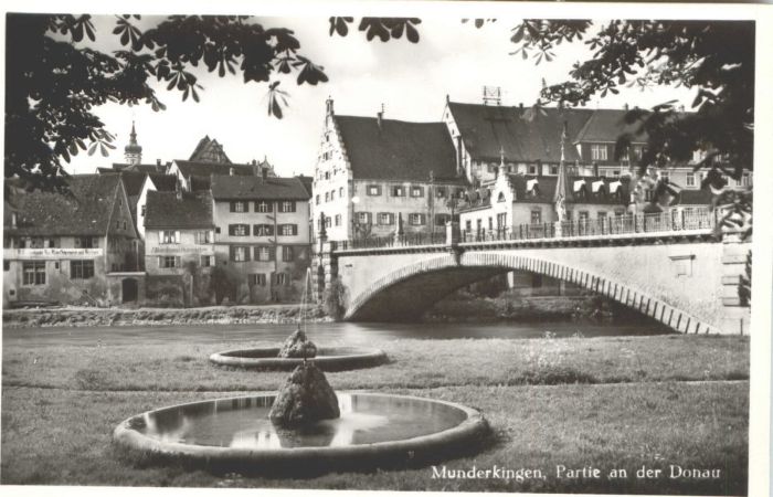 Munderkingen Brunnen Brücke