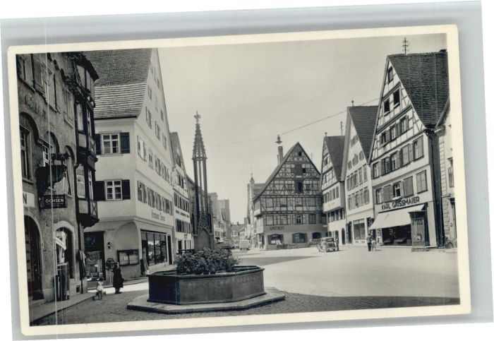 Riedlingen Wuerttemberg arktplatz