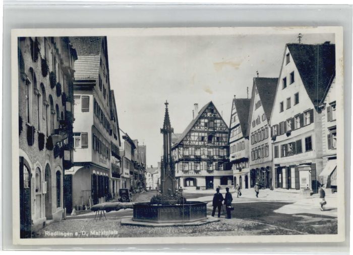 Riedlingen Wuerttemberg arktplatz
