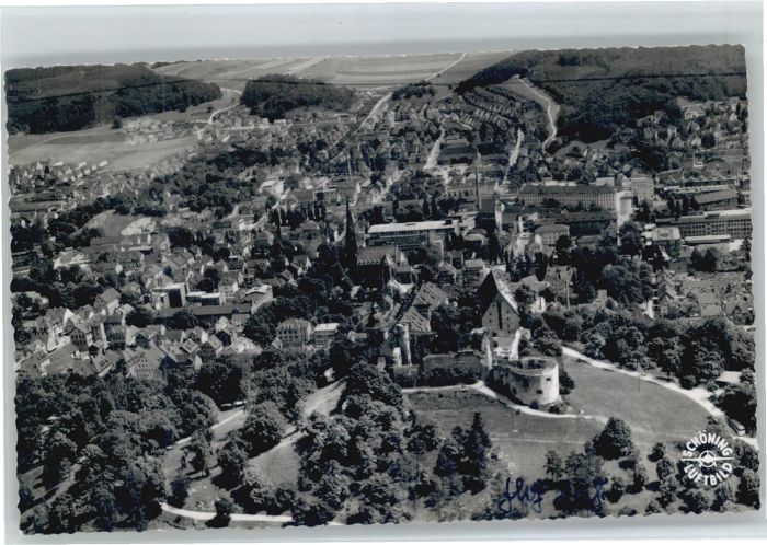 Heidenheim Brenz Heidenheim Fliegeraufnahme Schloss Hell