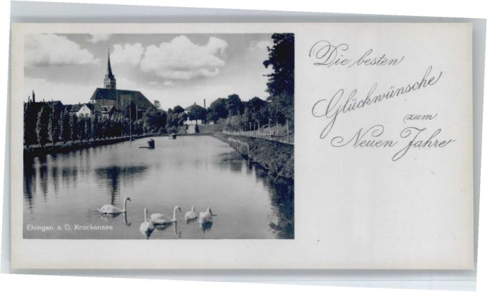 Ehingen Krockensee Neujahrsgrüsse