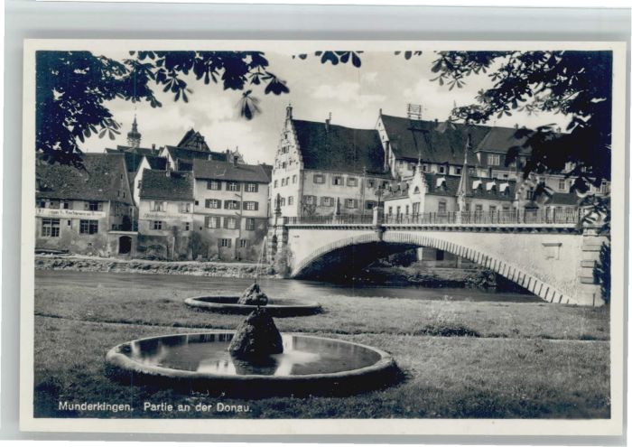 Munderkingen Brücke Brunnen