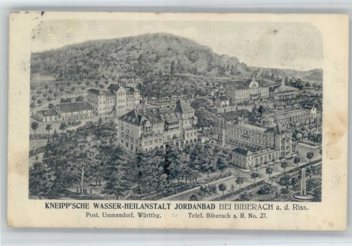 Jordanbad Kneippsche Wasserheilanstalt