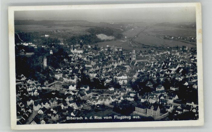 Biberach Riss Fliegeraufnahme