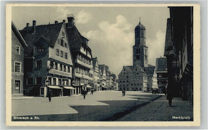 Biberach Riss Marktplatz