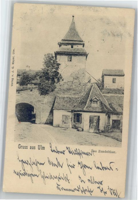 Ulm Donau Zundeltor