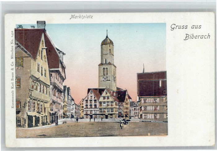 Biberach Riss Marktplatz