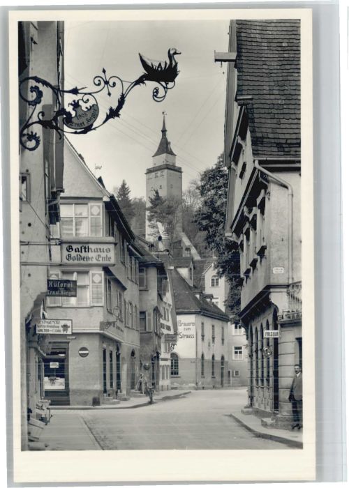 Biberach Riss Gasthaus Goldene Ente