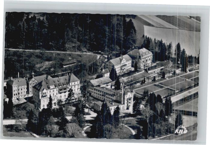 Jordanbad Fliegeraufnahme Kneippsche Kuranstalt