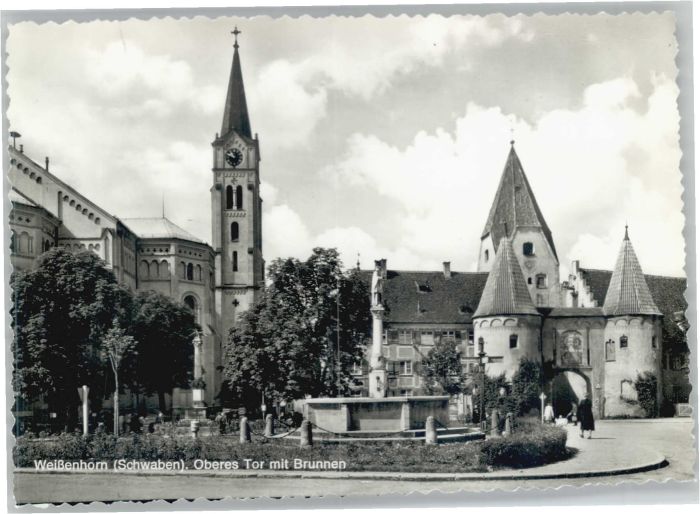 Weissenhorn Oberes Tor Brunnen