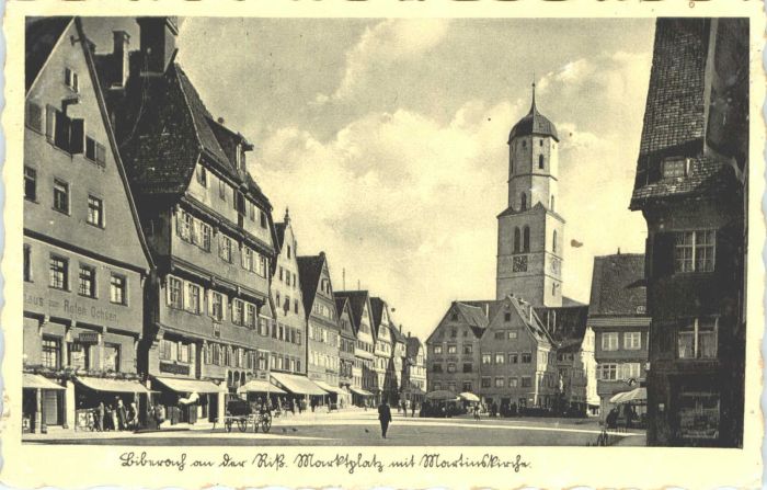 Biberach Riss Marktplatz Kirche