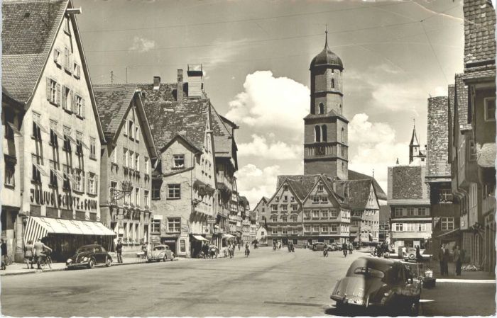 Biberach Riss Marktplatz Kirche
