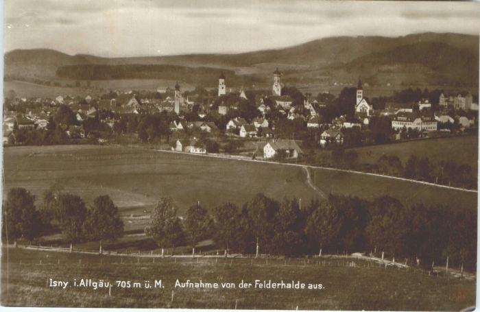 Isny Allgaeu Isny Federhalde