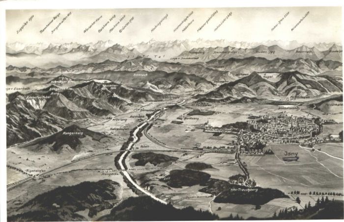 Isny Allgaeu Isny Fliegeraufnahme