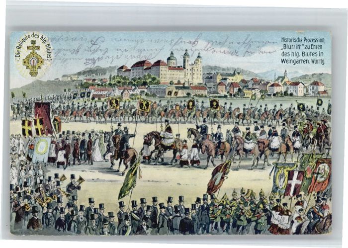 Weingarten Wuerttemberg rozession