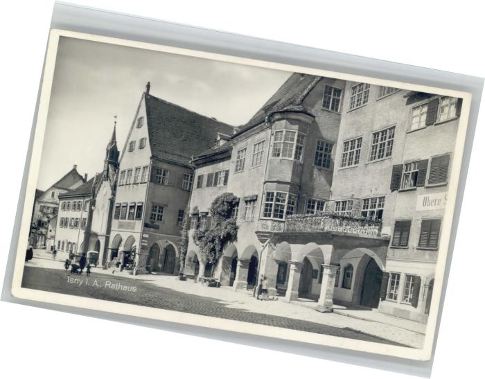 Isny Allgaeu Isny Rathaus