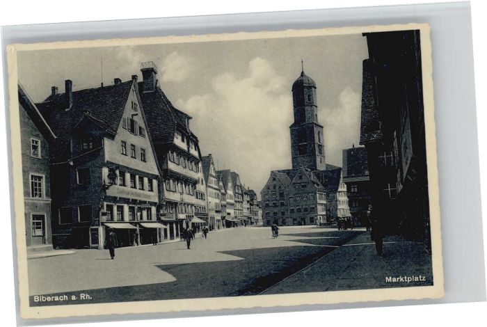 Biberach Riss Marktplatz