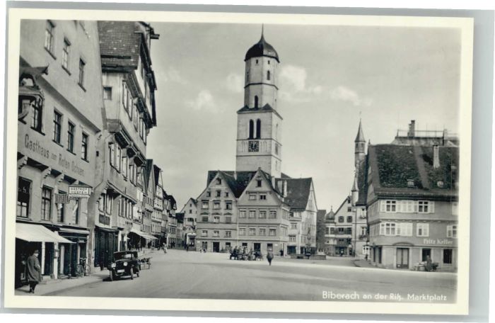 Biberach Riss Marktplatz