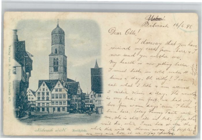 Biberach Riss Marktplatz