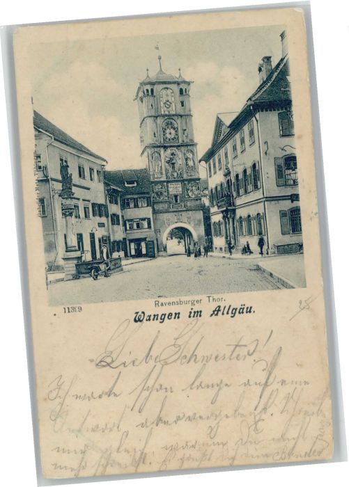 Wangen Allgaeu avensburger Tor
