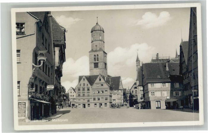 Biberach Riss Marktplatz