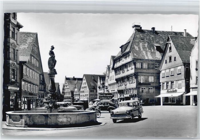 Biberach Riss Marktplatz