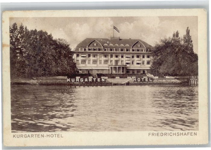 Friedrichshafen Bodensee Friedrichshafen Kurgarten Kurhaus