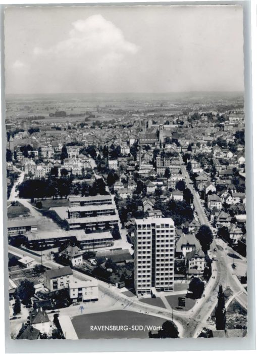 Ravensburg Wuerttemberg Ravensburg Fliegeraufnahme