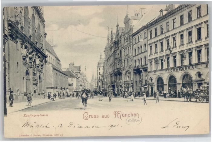 Muenchen Bayern aufingerstrasse