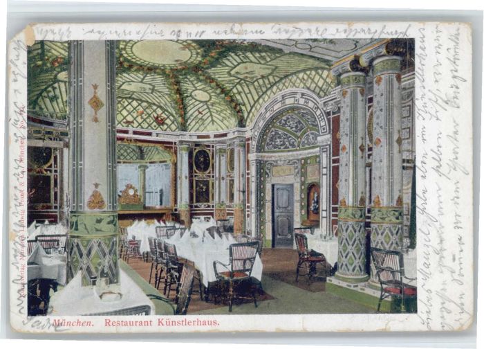 Muenchen estaurant Künstlerhaus x
