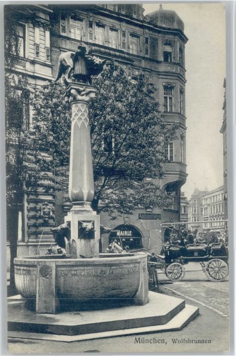 Muenchen Bayern olfsbrunnen