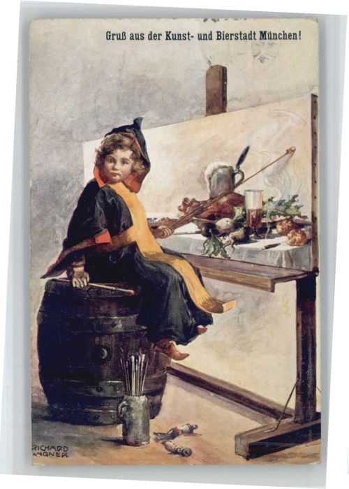 Muenchen Bayern uenstler Richard Wagner x