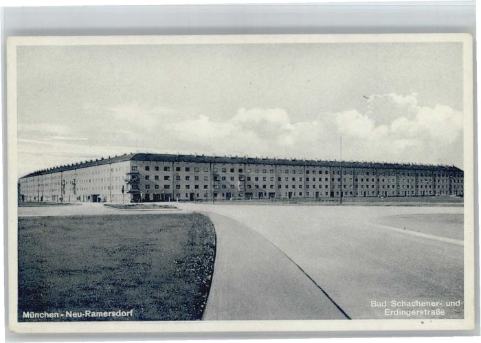 Muenchen Bayern eu-Ramersdorf Bad Schachenerstrasse Erdingerstrasse